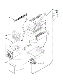 Icemaker Parts parts for Dacor Refrigerator EF36BNNFSSPD from AppliancePartsPros.com