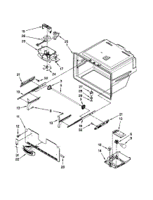 Freezer Liner parts for Dacor Refrigerator EF36IWFSSS2 from AppliancePartsPros.com