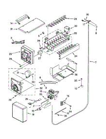 Icemaker parts for Dacor Refrigerator EF48DBSS from AppliancePartsPros.com
