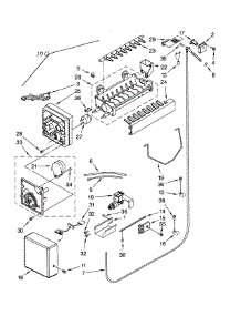 Icemaker parts for Dacor Refrigerator EF42NBSS from AppliancePartsPros.com