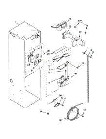 Refrig Liner parts for Dacor Refrigerator EF42DBSS from AppliancePartsPros.com