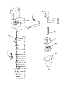Ice Container parts for Dacor Refrigerator EF42DBSS from AppliancePartsPros.com