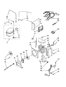 Upper Unit parts for Dacor Refrigerator EF42DBSS from AppliancePartsPros.com