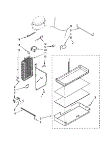 Lower Unit parts for Dacor Refrigerator EF42DBSS from AppliancePartsPros.com