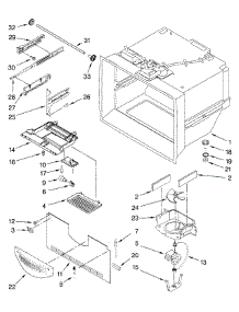 Freezer Liner parts for Dacor Refrigerator EF36BNNFSS from AppliancePartsPros.com