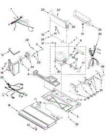 Compressor parts for Dacor Refrigerator EF36BNNFSS from AppliancePartsPros.com