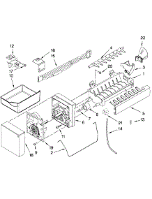 Ice Maker parts for Dacor Refrigerator EF36BNNFSS from AppliancePartsPros.com