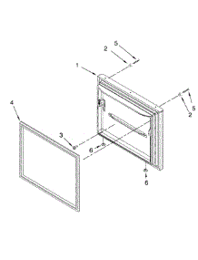Freezer Door parts for Dacor Refrigerator EF36BNFSS from AppliancePartsPros.com