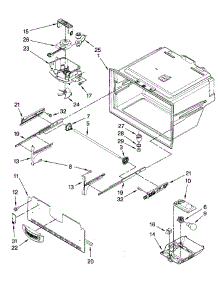 Freezer parts for Dacor Refrigerator EF36IWFSS from AppliancePartsPros.com