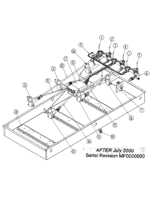 Lower Assembly parts for Dacor Cooktop SGM466R from AppliancePartsPros.com