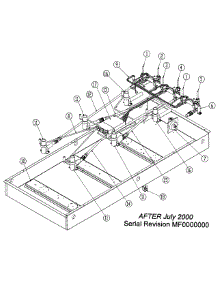 Lower Assembly parts for Dacor Cooktop SGM466RLP from AppliancePartsPros.com
