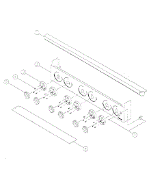 Control Panel parts for Dacor Cooktop ESG366 from AppliancePartsPros.com