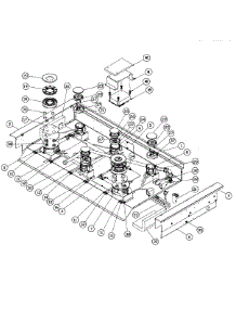Main Assembly parts for Dacor Cooktop EG486SCHLP from AppliancePartsPros.com