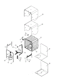 Cabinet parts for Dacor Dishwasher EDW30SBK from AppliancePartsPros.com