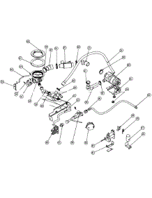 Pump Assembly parts for Dacor Dishwasher EDW30SCH from AppliancePartsPros.com