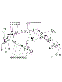 Pump Assembly parts for Dacor Dishwasher ED30SBC from AppliancePartsPros.com