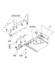 Left Base parts for Dacor Dishwasher ED30SBR from AppliancePartsPros.com