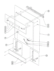 Door Assembly parts for Dacor Dishwasher ED30SCH from AppliancePartsPros.com