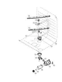 Wash System parts for Dacor Dishwasher DDWF24S from AppliancePartsPros.com