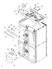 Double Chassis parts for Dacor Wall Oven MOV230S from AppliancePartsPros.com