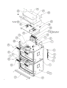Oven Assembly parts for Dacor Wall Oven EORD230SCH from AppliancePartsPros.com