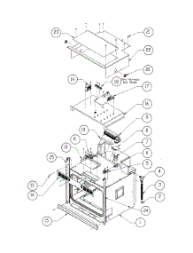 Oven Assembly parts for Dacor Wall Oven MORS127S from AppliancePartsPros.com