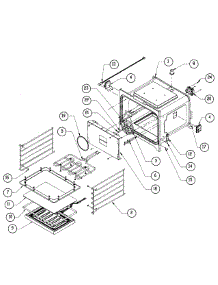 Upper Oven parts for Dacor Wall Oven MORD230S from AppliancePartsPros.com