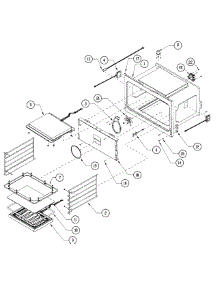 Oven Cell parts for Dacor Wall Oven ORS136SCH from AppliancePartsPros.com