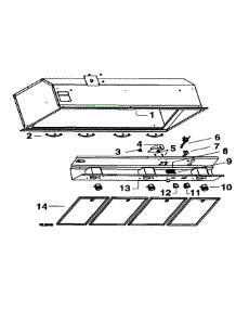 Range Hood parts for Broan Range Hood RMIP33 from AppliancePartsPros.com