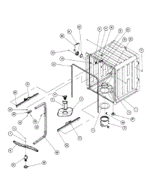 Tank Assembly parts for Dacor Dishwasher ED24SCP from AppliancePartsPros.com