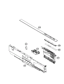 Control Panel parts for Dacor Dishwasher RDW24S from AppliancePartsPros.com