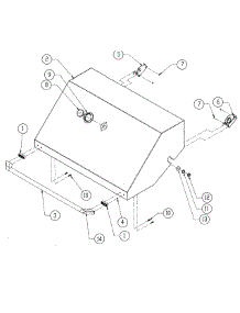 Conopy parts for Dacor Grill Smoker OB52LP from AppliancePartsPros.com