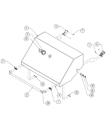 Conopy parts for Dacor Grill Smoker OB36NG from AppliancePartsPros.com