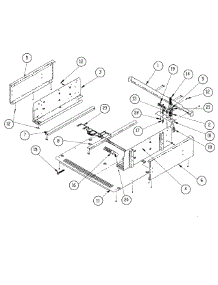 Chassis parts for Dacor Grill Smoker OB36NG from AppliancePartsPros.com