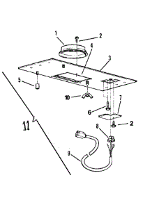 Blower P6 Plate parts for Broan Range Hood WP29M from AppliancePartsPros.com