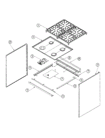 Grates parts for Dacor Range ER30DSRSCHNGH from AppliancePartsPros.com