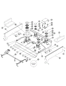 Cooktop parts for Dacor Range ER30DSCHNG from AppliancePartsPros.com