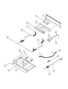 Top Section parts for Dacor Range EGR30 from AppliancePartsPros.com