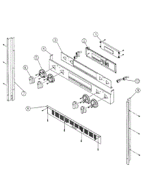 Control Panel parts for Dacor Range EGR30 from AppliancePartsPros.com