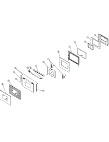 Door Asy parts for Dacor Range EGR30 from AppliancePartsPros.com
