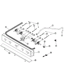 Manifold parts for Dacor Range ER30GSCHLP from AppliancePartsPros.com