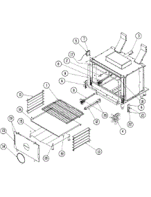 Oven parts for Dacor Range ER30GSCHLP from AppliancePartsPros.com