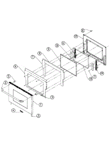 Door Assembly parts for Dacor Range ER30GSCHNG from AppliancePartsPros.com