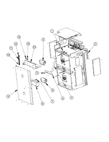 Rear Chassis parts for Dacor Wall Oven RO230FS from AppliancePartsPros.com