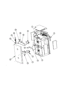 Rear Chassis parts for Dacor Wall Oven ROV230B from AppliancePartsPros.com