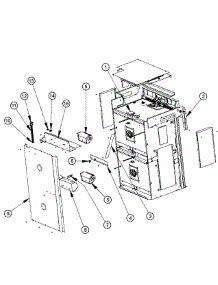 Rear Chassis parts for Dacor Wall Oven RO230B from AppliancePartsPros.com