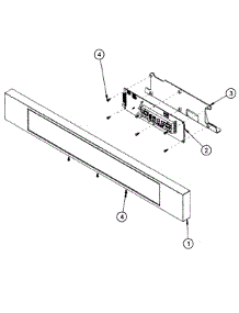 Control Panel parts for Dacor Wall Oven RO230B from AppliancePartsPros.com