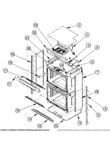 Chassis Assembly parts for Dacor Wall Oven RO230S from AppliancePartsPros.com
