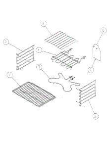 Inside Cell 2 parts for Dacor Wall Oven ECS230 from AppliancePartsPros.com