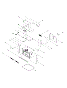 Cabinet parts for Dacor Wall Oven ECS136SCP from AppliancePartsPros.com